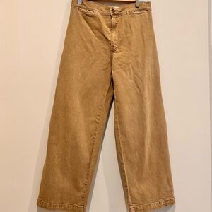 Madewell Emmett Wide Leg Cropped Pants